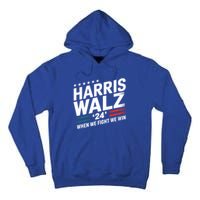 Harriswalz United Stronger Tomorrow Cool Gift Tall Hoodie