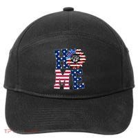 Home USA Sunflower Independence Day Celebration 7-Panel Snapback Hat