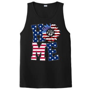 Home USA Sunflower Independence Day Celebration PosiCharge Competitor Tank