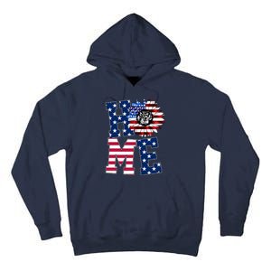 Home USA Sunflower Independence Day Celebration Tall Hoodie