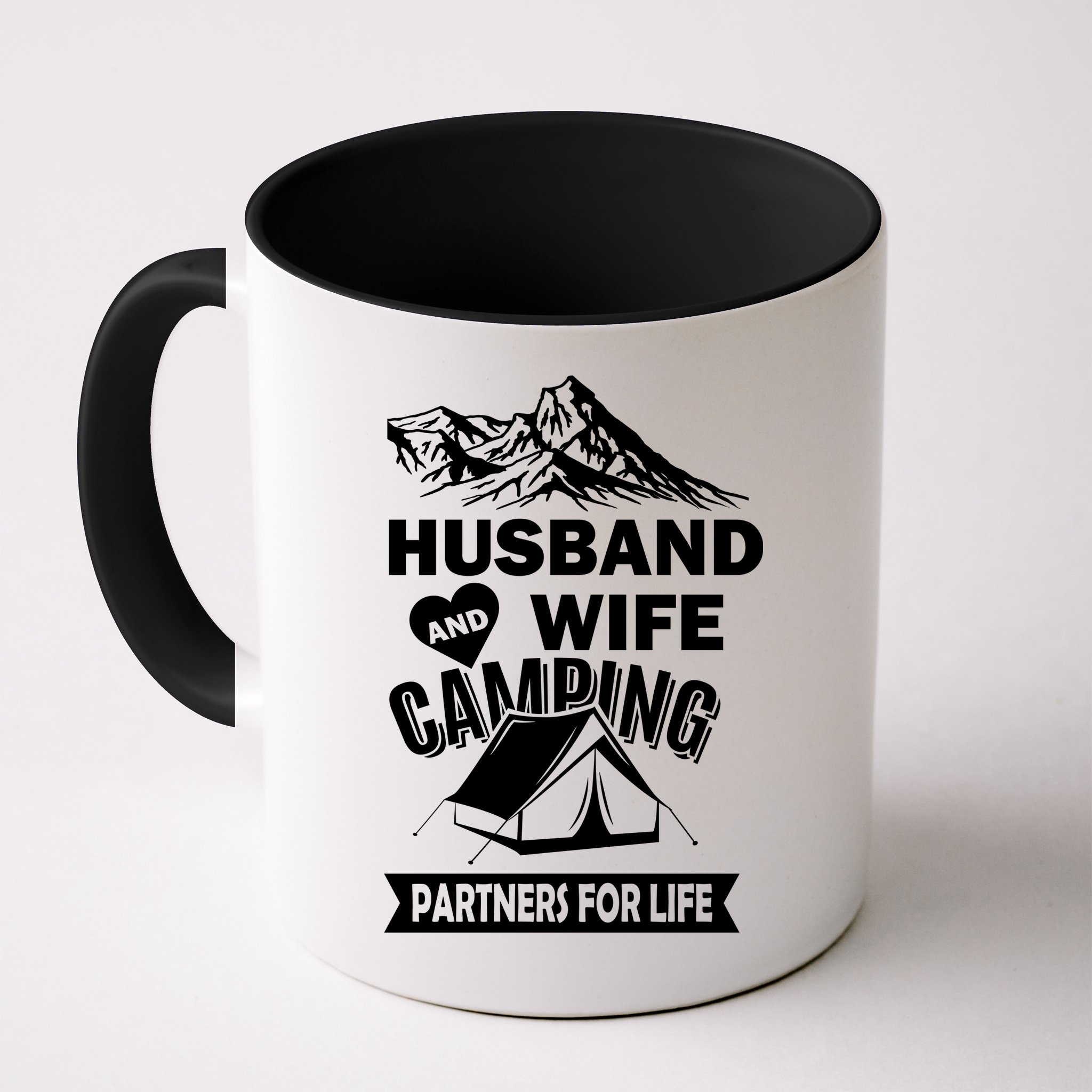 Husband And Wife Camping Partners For life Mug