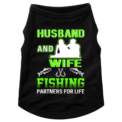Husband and Wife Fishing Partners for Life Doggie Tank