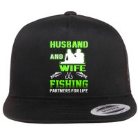 Husband and Wife Fishing Partners for Life Flatbill Hat