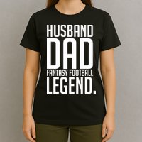 Husband Dad Fantasy Football Legend T-Shirt