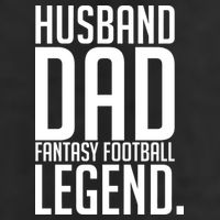 Husband Dad Fantasy Football Legend Adult Drive Performance Visor
