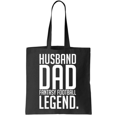 Husband Dad Fantasy Football Legend Bag