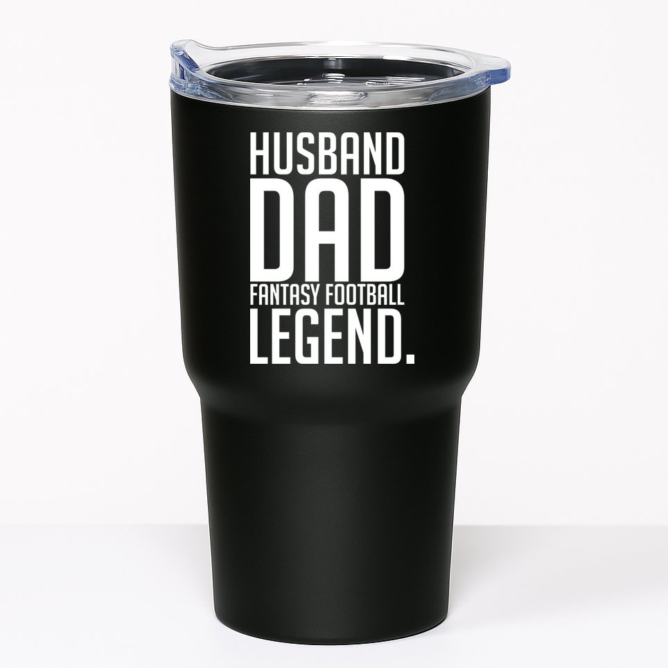 Husband Dad Fantasy Football Legend Tumbler