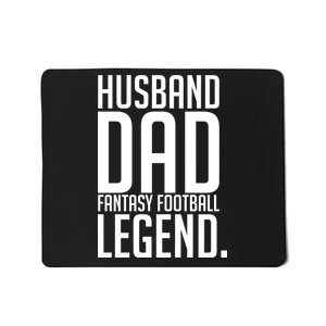 Husband Dad Fantasy Football Legend Mousepad