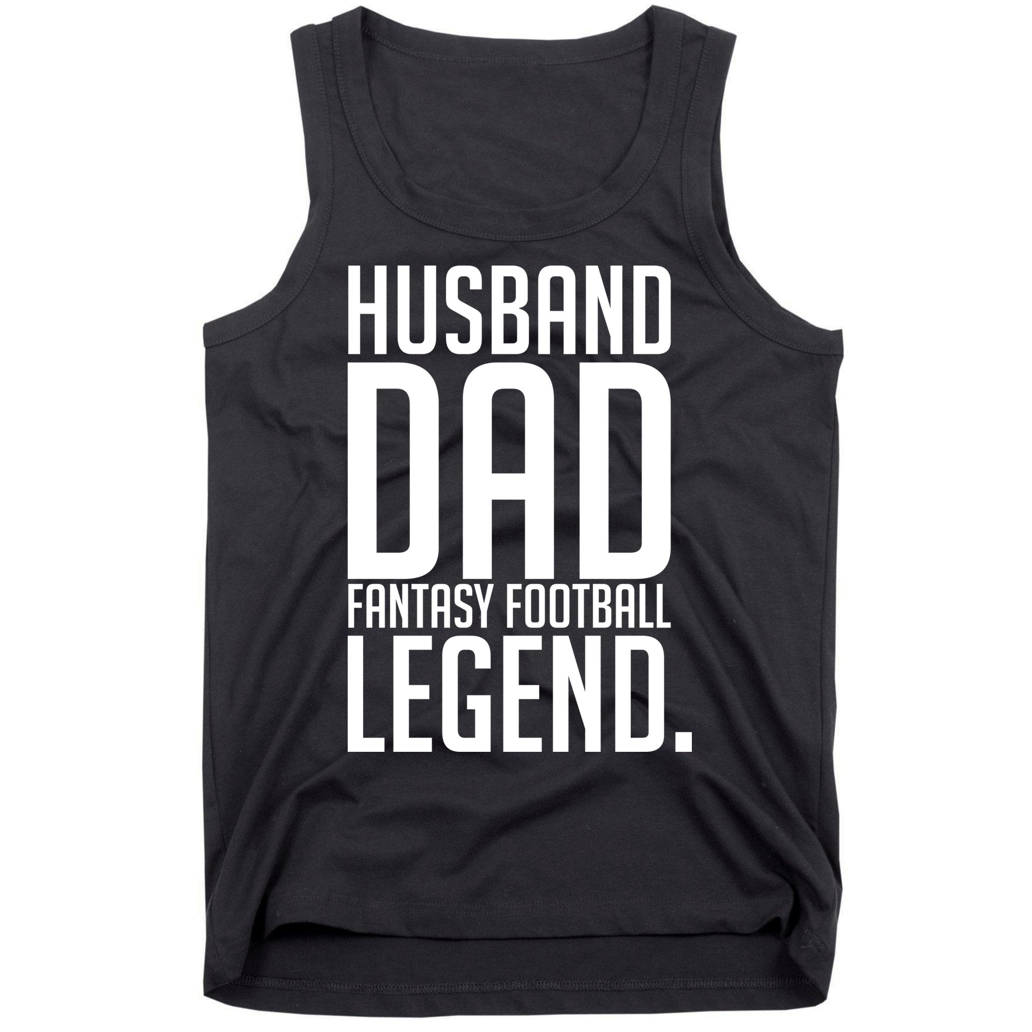 Husband Dad Fantasy Football Legend Tank Top