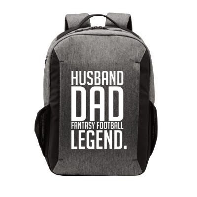 Husband Dad Fantasy Football Legend Vector Backpack