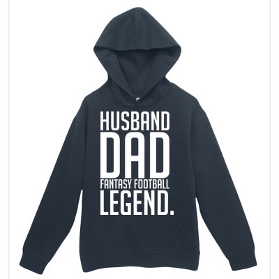 Husband Dad Fantasy Football Legend Urban Pullover Hoodie