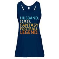 Husband Dad Fantasy Football Legend1 Ladies Essential Flowy Tank