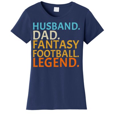 Husband Dad Fantasy Football Legend1 Women's T-Shirt