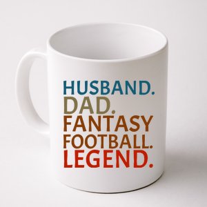 Husband Dad Fantasy Football Legend1 Coffee Mug