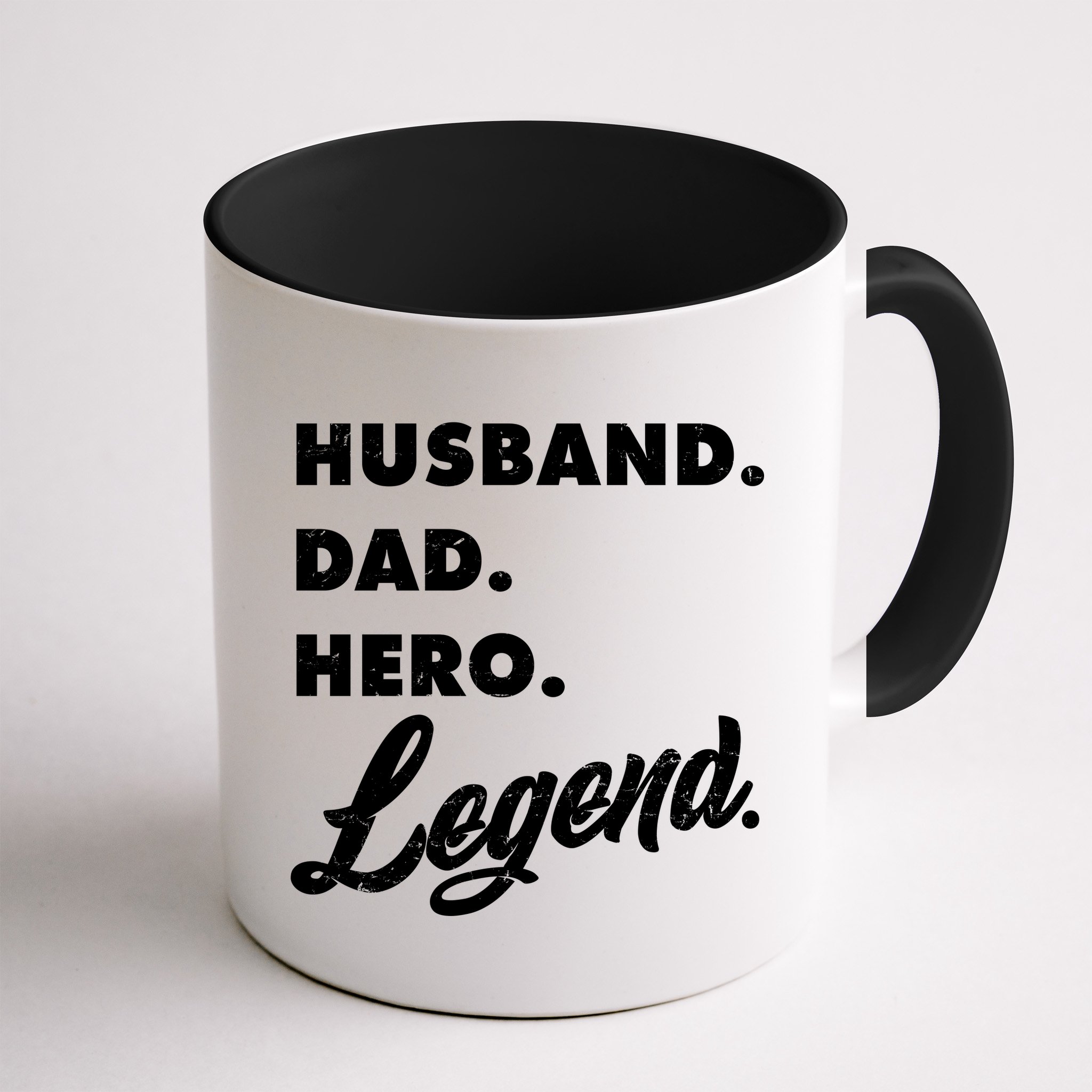 Husband Dad Hero Legend Mug