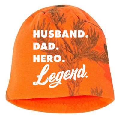 Husband Dad Hero Legend Kati - Camo Knit Beanie