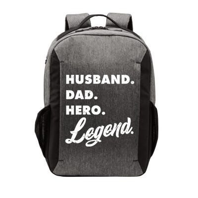 Husband Dad Hero Legend Vector Backpack