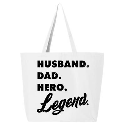 Husband Dad Hero Legend 25L Jumbo Tote