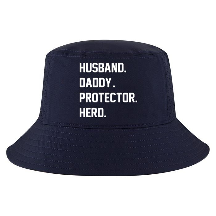 Husband Daddy Protector Hero Cool Comfort Performance Bucket Hat