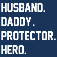 Husband Daddy Protector Hero Drawstring Bag