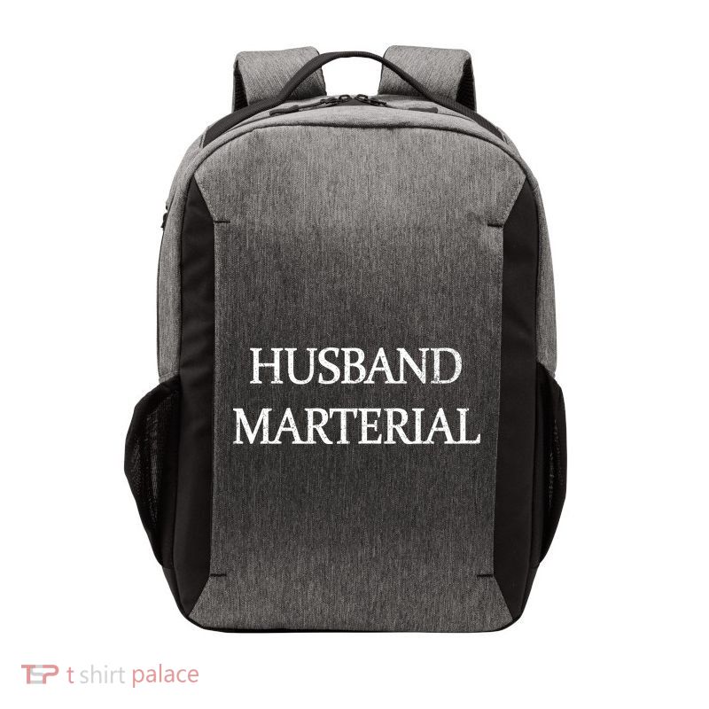 Husband Material Vector Backpack