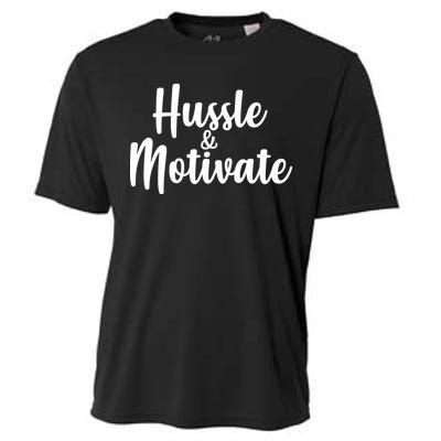 Hussle & Motivate  Cooling Performance Crew T-Shirt