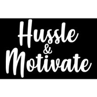 Hussle & Motivate  Bumper Sticker