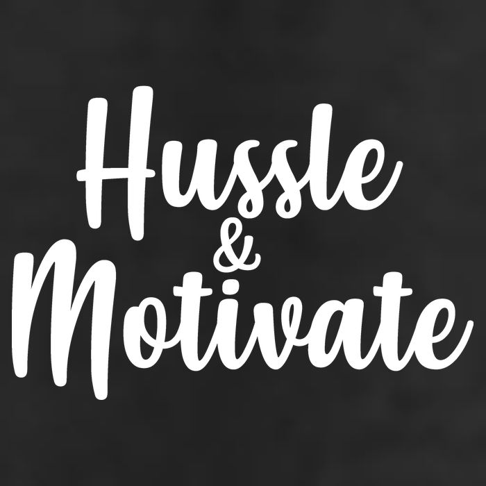 Hussle & Motivate  Adult Drive Performance Visor