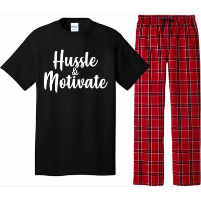 Hussle & Motivate  Pajama Set