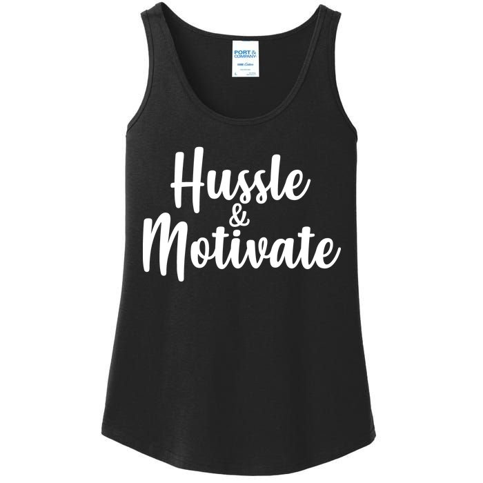 Hussle & Motivate  Ladies Essential Tank