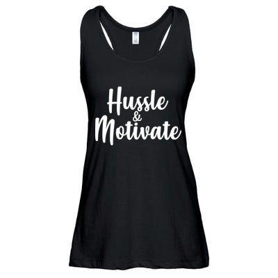 Hussle & Motivate  Ladies Essential Flowy Tank