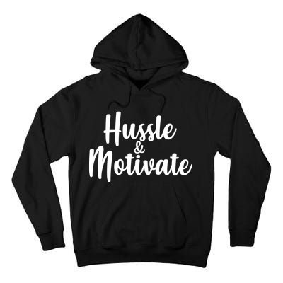 Hussle & Motivate  Tall Hoodie