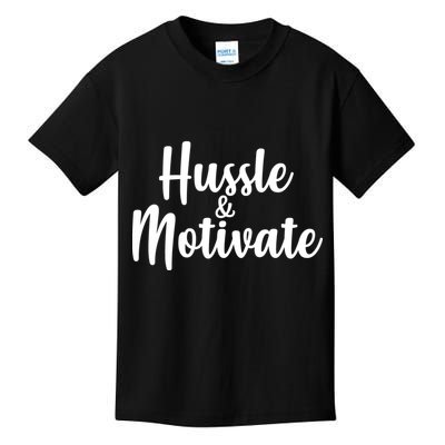 Hussle & Motivate  Kids T-Shirt