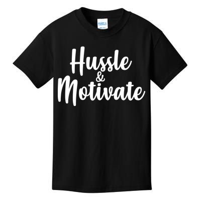 Hussle & Motivate  Kids T-Shirt