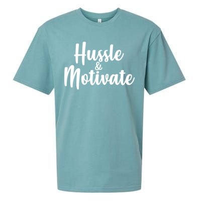 Hussle & Motivate  Sueded Cloud Jersey T-Shirt