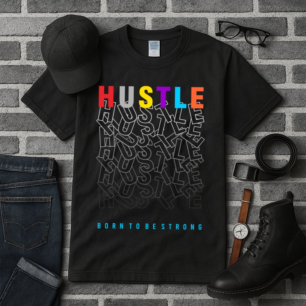 Hustle Born To Be Strong Tall T-Shirt