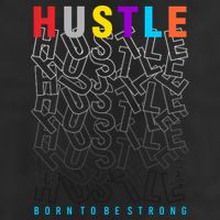 Hustle Born To Be Strong Golf Towel