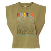Hustle Born To Be Strong Garment-Dyed Women's Muscle Tee