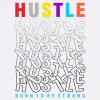 Hustle Born To Be Strong Garment-Dyed Sweatshirt