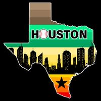 Huston Texas Baseball City Logo Impact Tech Backpack
