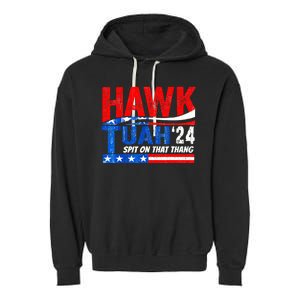 Hawk Utah Tuah Spit On That Thang 24 Garment-Dyed Fleece Hoodie