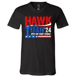 Hawk Utah Tuah Spit On That Thang 24 V-Neck T-Shirt