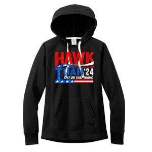 Hawk Utah Tuah Spit On That Thang 24 Women's Fleece Hoodie