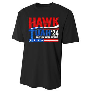 Hawk Utah Tuah Spit On That Thang 24 Performance Sprint T-Shirt