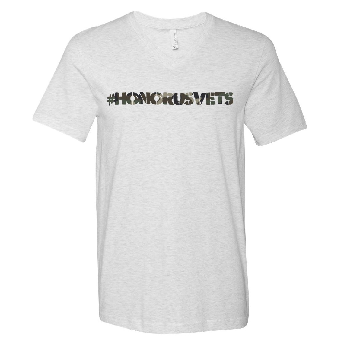 Honor Us Vets #HonorUsVets V-Neck T-Shirt