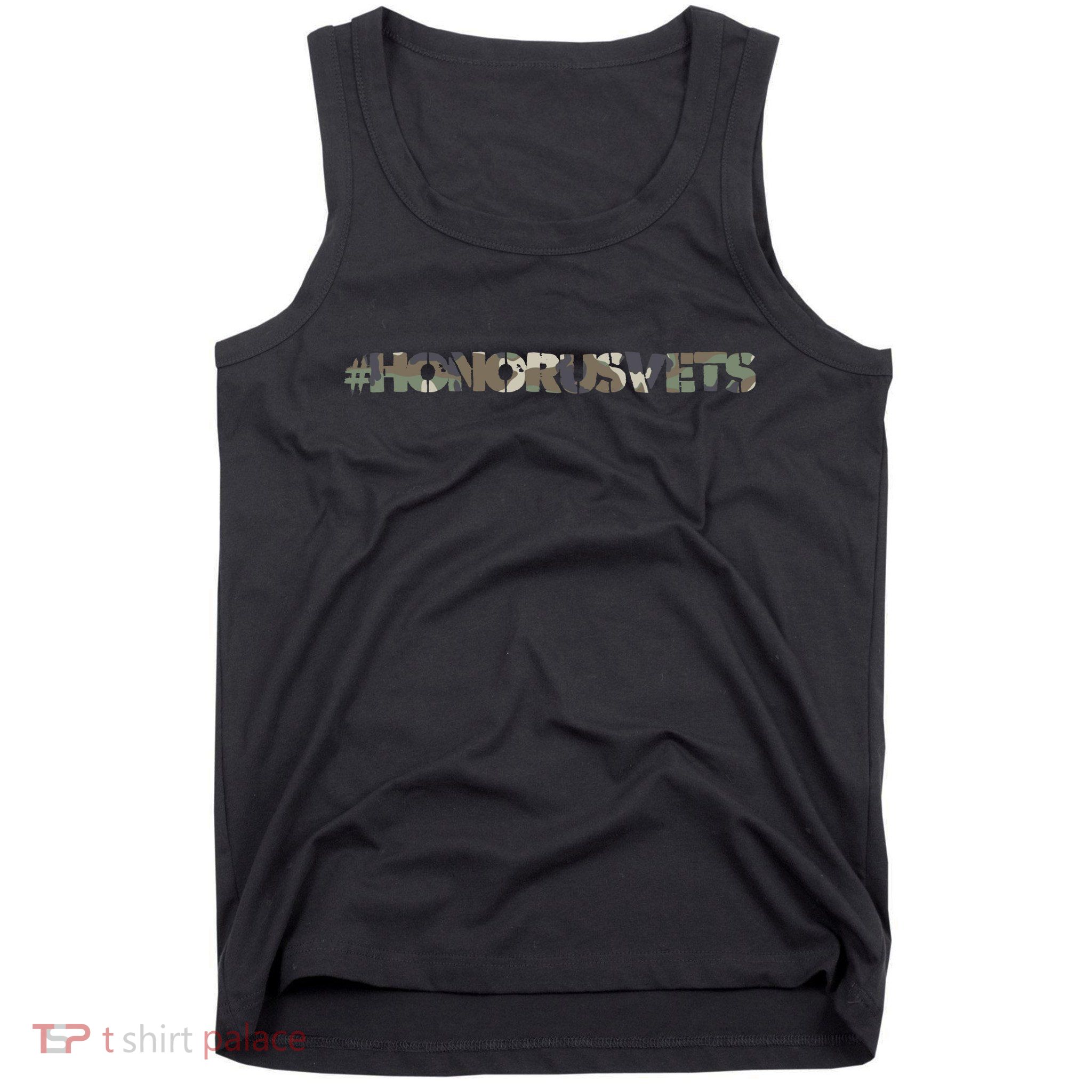 Honor Us Vets #HonorUsVets Tank Top