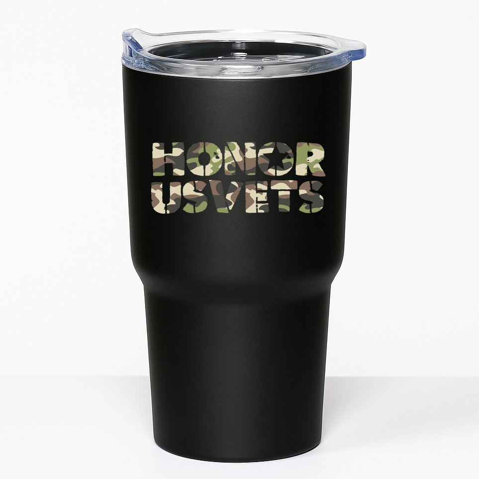 Honor Us Vets Tumbler