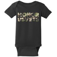 Honor Us Vets Baby Bodysuit