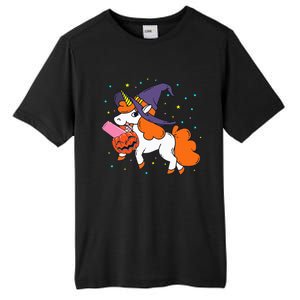 Halloween Unicorn Witchy Unicorn Halloween Tall Fusion ChromaSoft Performance T-Shirt