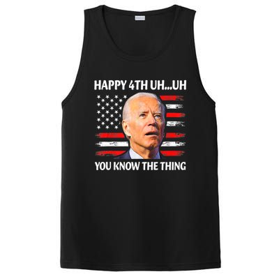 Happy Uh You Know The Thing Funny Joe Biden 4th Of July PosiCharge Competitor Tank